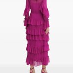 Ruffled Tiered Maxi Dress Thumbnail 3