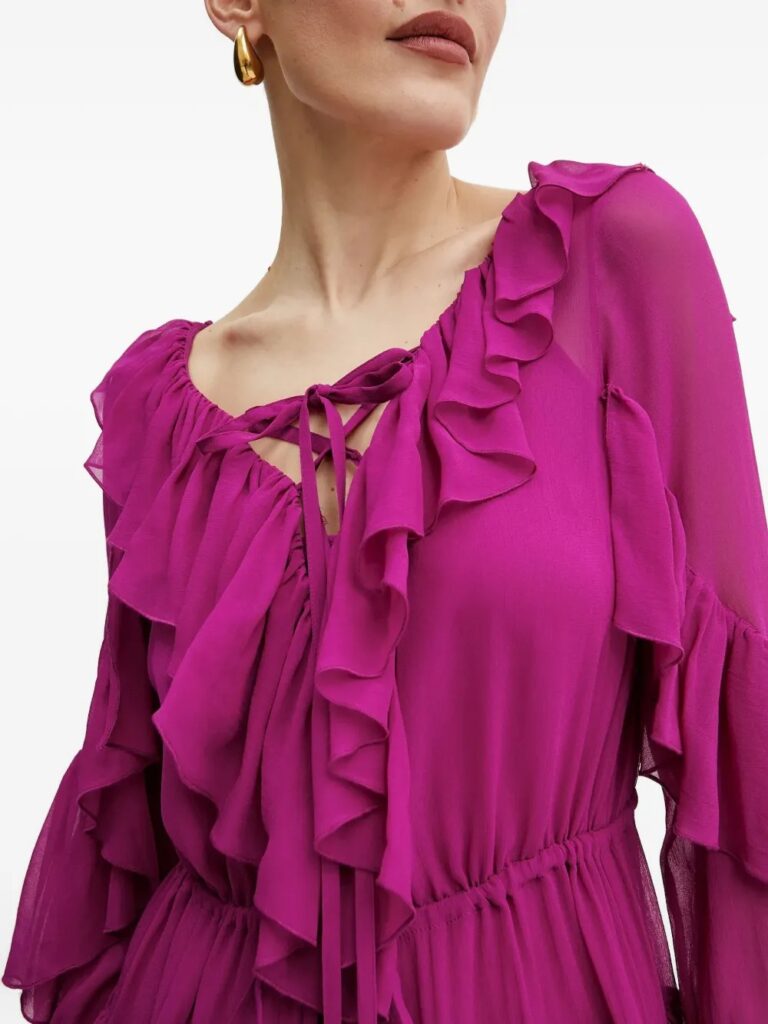 Ruffled Tiered Maxi Dress Full Size Image 5