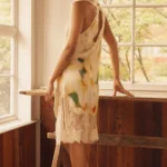 Plunge-Neck Midi Slip Dress Thumbnail 2
