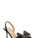 Le Cadeau Bow Polka Dot Slingback Pump Thumbnail 5