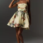 Sleeveless Fit & Flare Mini Dress Thumbnail 1
