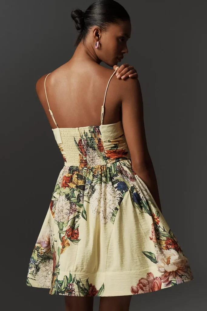 Sleeveless Fit & Flare Mini Dress Full Size Image 4