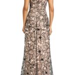 Illusion Mesh Gown Thumbnail 3