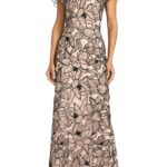 Illusion Mesh Gown Thumbnail 1