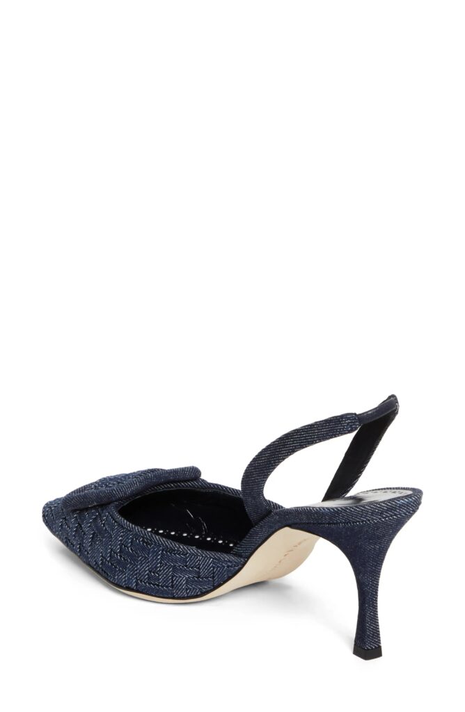 Maysli Pointed Toe Slingback Pump Full Size Image 5