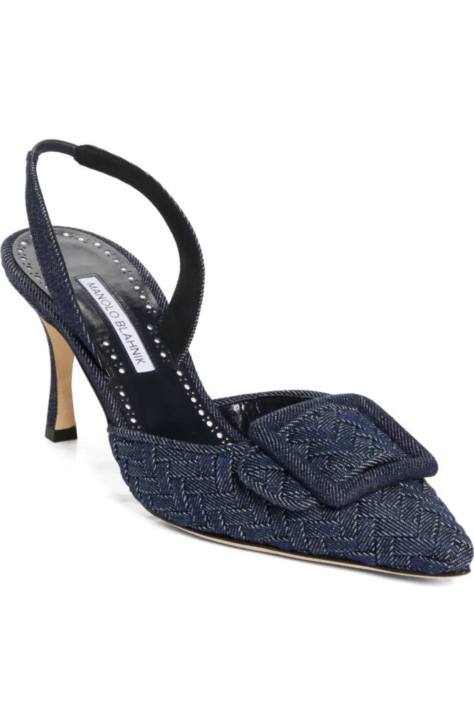 Maysli Pointed Toe Slingback Pump Full Size Image 3
