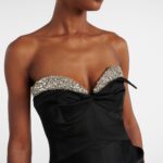 Embellished Satin Midi Dress Thumbnail 4