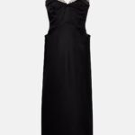 Embellished Satin Midi Dress Thumbnail 2