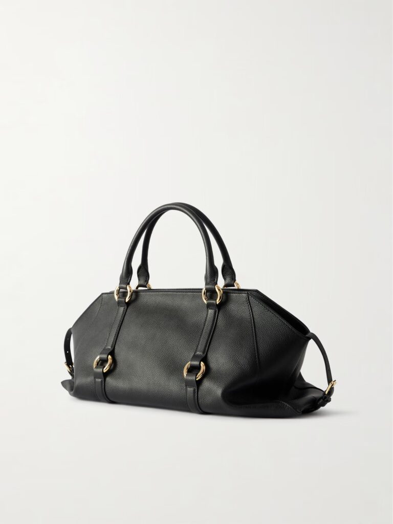 Farringdon Medium Textured-Leather Bag Full Size Image 5