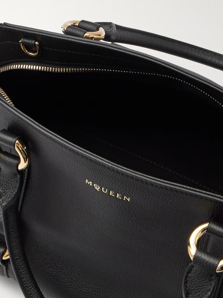 Farringdon Medium Textured-Leather Bag Full Size Image 2