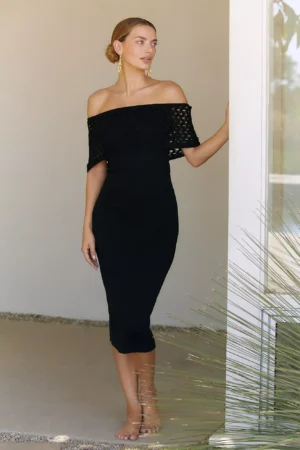PEIXOTO Avril Knit Midi Dress