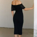 Avril Knit Midi Dress Thumbnail 3