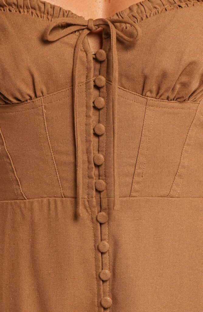 Ida Cotton & Linen Sundress Full Size Image 4