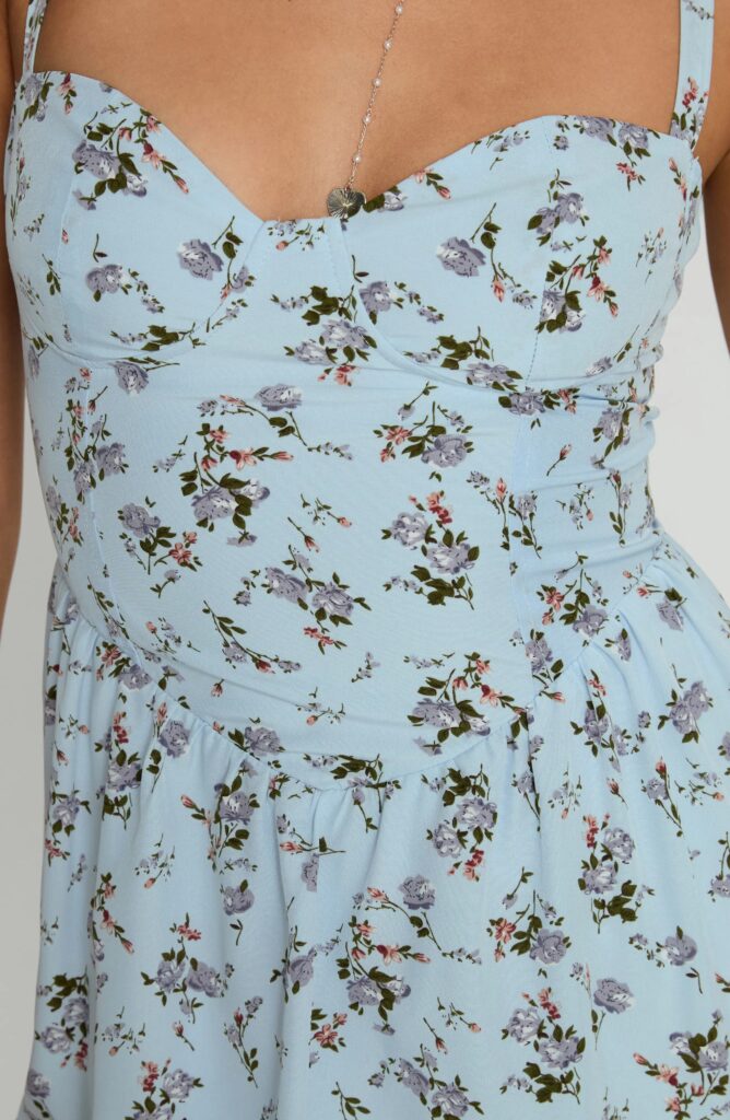 Izebella Flora Sleeveless Maxi Dress Full Size Image 4