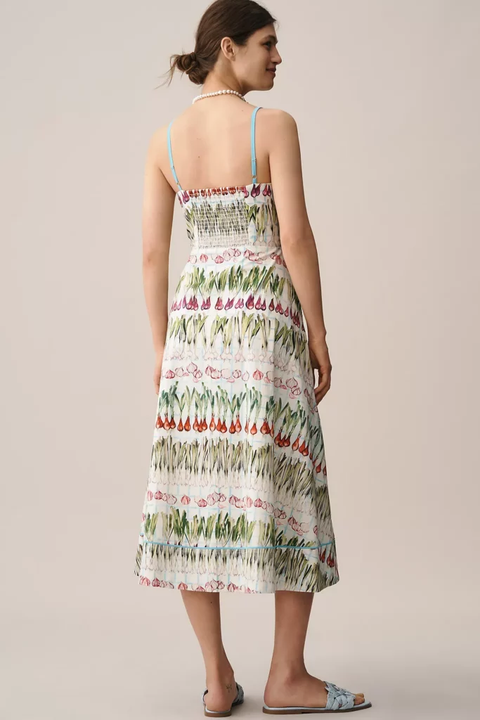 Harper Sleeveless A-Line Midi Dress Full Size Image 3