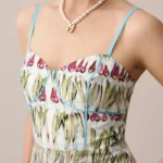 Harper Sleeveless A-Line Midi Dress Thumbnail 4