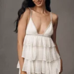 Alora Tiered Mini Dress Thumbnail 4