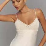 Peony Sleeveless V-Neck Slip Midi Dress Thumbnail 3