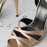 Chandelle Satin Sandals Thumbnail 4