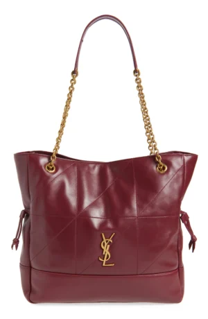 SAINT LAURENT Jamie 4.3 Patchwork Leather Shopper
