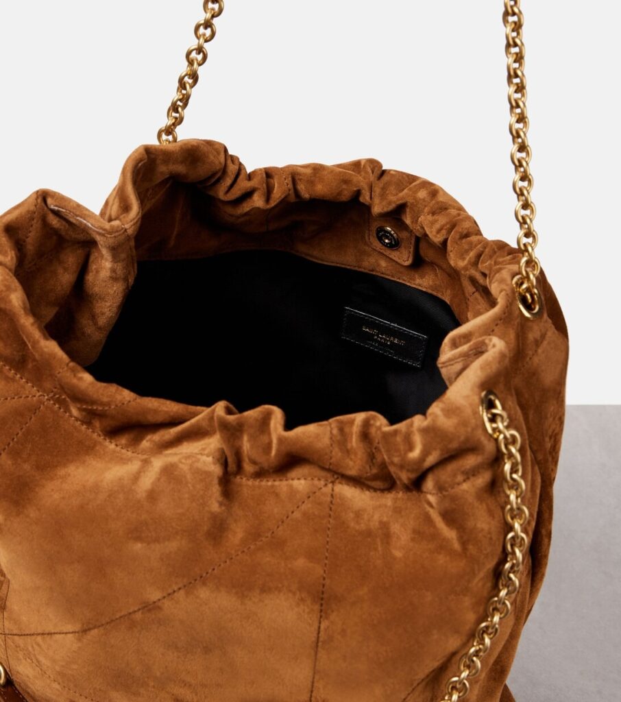 Jamie Cassandre Large Suede Shoulder Bag Full Size Image 2