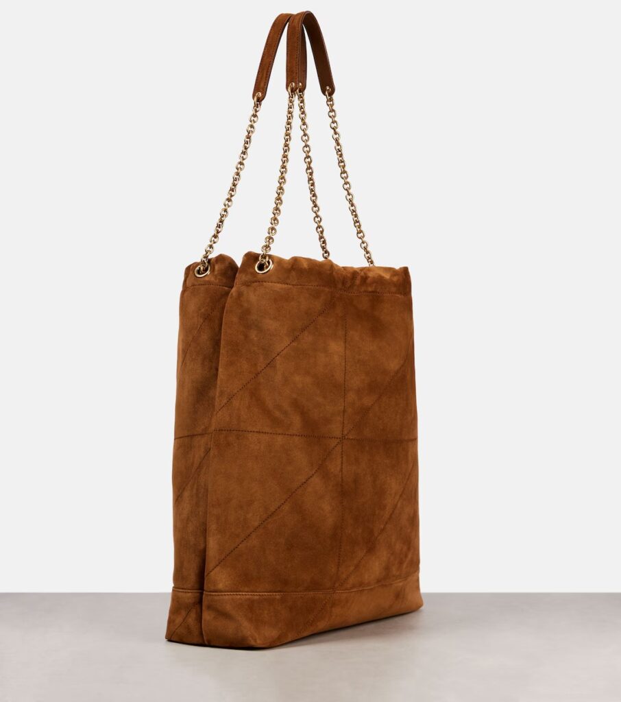 Jamie Cassandre Large Suede Shoulder Bag Full Size Image 6