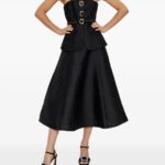 Belted Buckle-Detail Dress Thumbnail 2