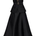 Belted Buckle-Detail Dress Thumbnail 3