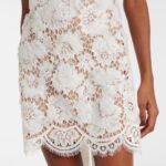 Bow-Detail Lace Minidress Thumbnail 5