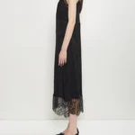 Brocade Lace Trim Slip Dress Thumbnail 2