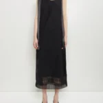 Sheer Tulle Satin Bows Dress Thumbnail 1