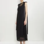 Sheer Tulle Satin Bows Dress Thumbnail 2