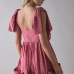 Magnolia Tie-Strap Ruffle Babydoll Mini Dress Thumbnail 2