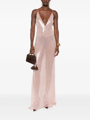 THE NEW ARRIVALS BY ILKYAZ OZEL Claudie Maxi Dress
