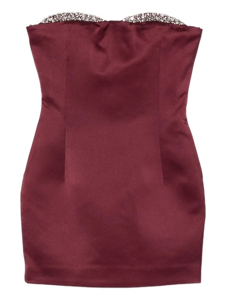 Noelia Strapless Mini Dress Full Size Image 4