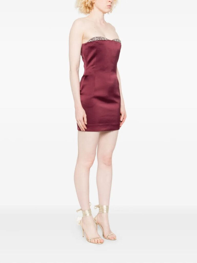 Noelia Strapless Mini Dress Full Size Image 5