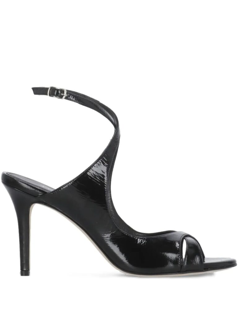 100mm Ankle-Strap Stiletto Sandals Full Size Image 1