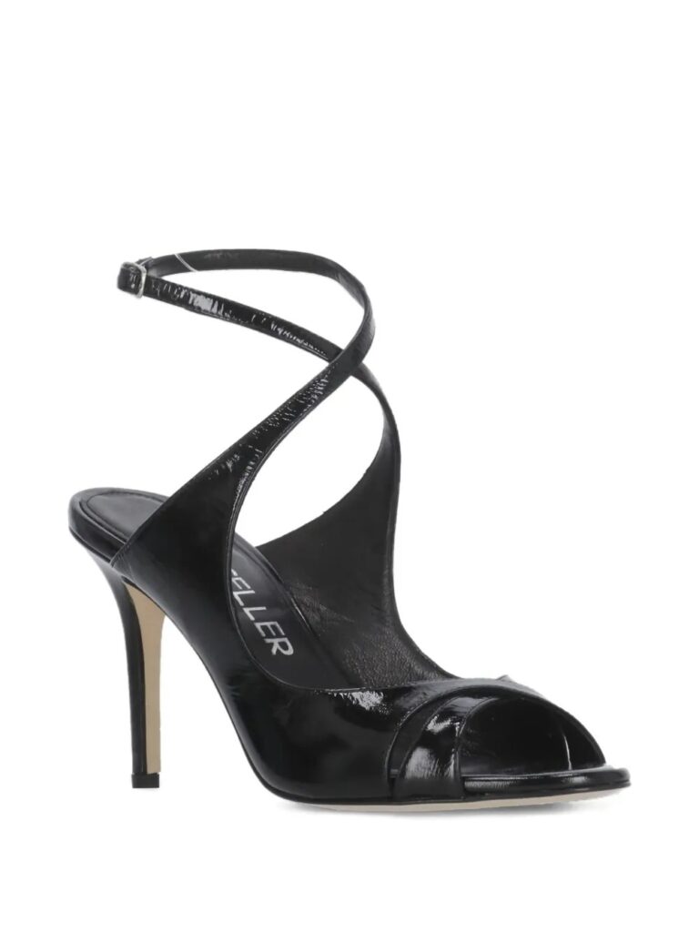 100mm Ankle-Strap Stiletto Sandals Full Size Image 2