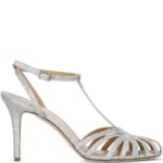 100mm Glitter T-Bar Sandals Thumbnail 1