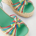 Leather-Trimmed Wedge Espadrilles Thumbnail 4