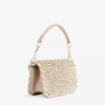 Locò Small Embellished Metallic Leather Shoulder Bag Thumbnail 4