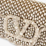 Locò Small Embellished Metallic Leather Shoulder Bag Thumbnail 5