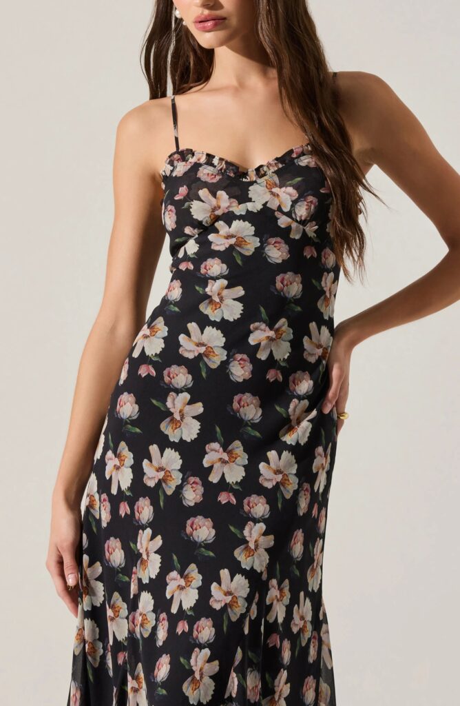 Maeryn Sweetheart Neck Dress Full Size Image 4