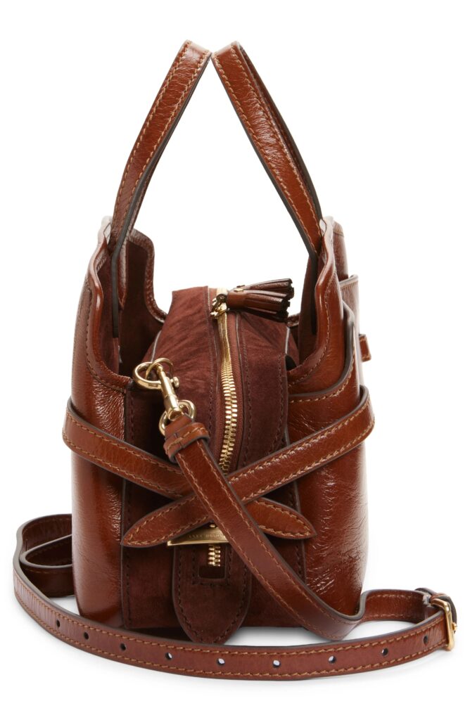 Small Wilson Leather Top Handle Bag Full Size Image 5
