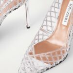 Lumiere 105 Metallic Crystal-Embellished Cutout PVC Pumps Thumbnail 2