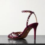 Tequila 85 Crystal-embellished Suede Sandals Thumbnail 2