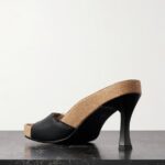 + Scholl Embellished Leather Mules Thumbnail 3