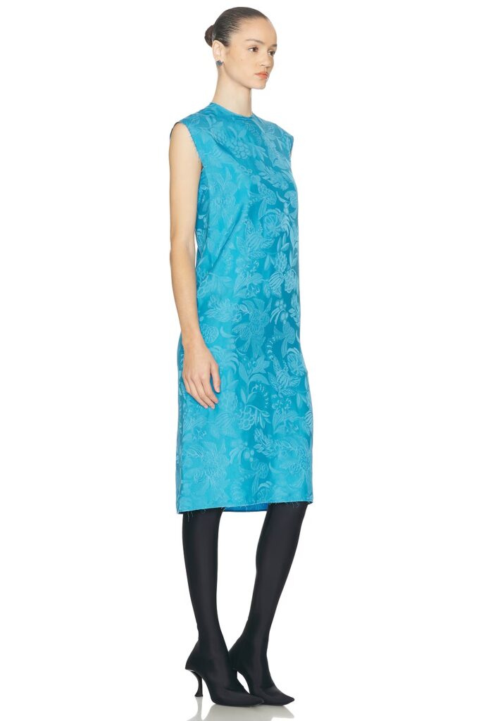 Sleeveless Midi Dress Full Size Image 3