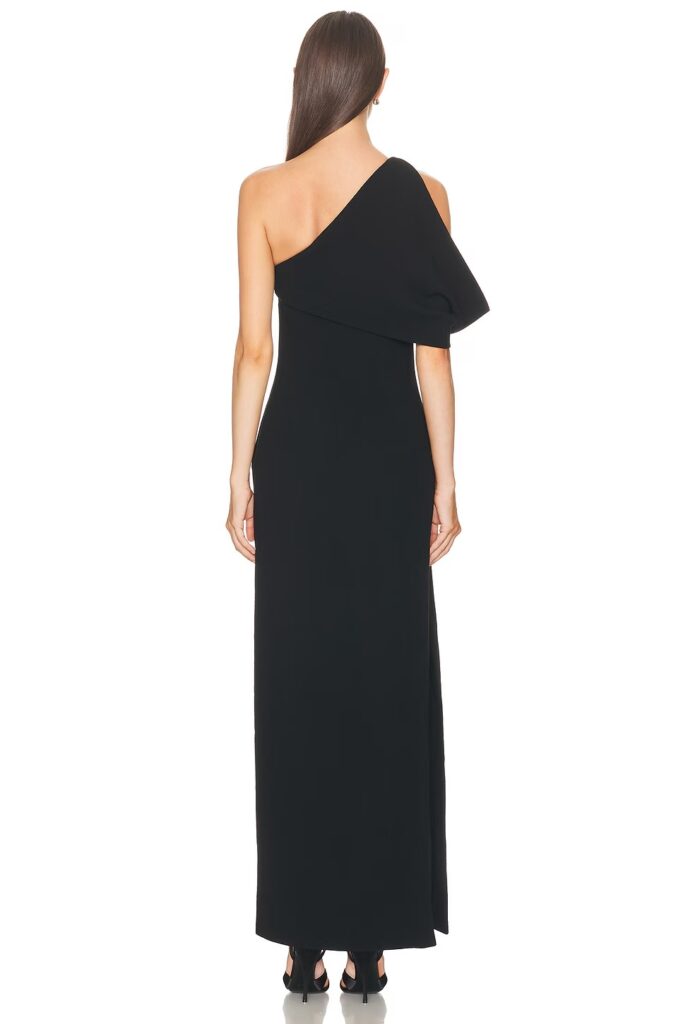 Romee Draped Column Gown Full Size Image 3