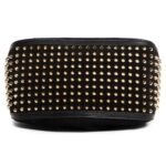 Funky Empire Spike Dopp Leather Top Handle Pouch Thumbnail 2